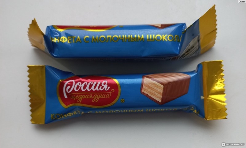 Конфеты Россия Нестле