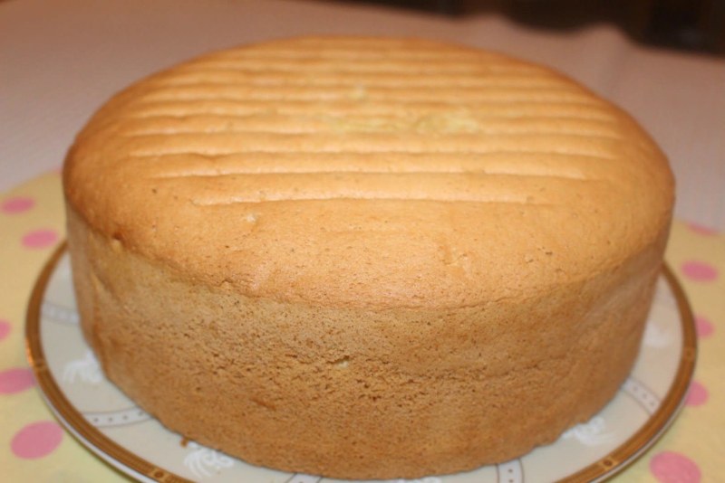 Коржи для торта на сметане