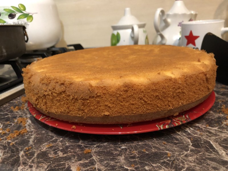 Шифоновый бисквит с какао