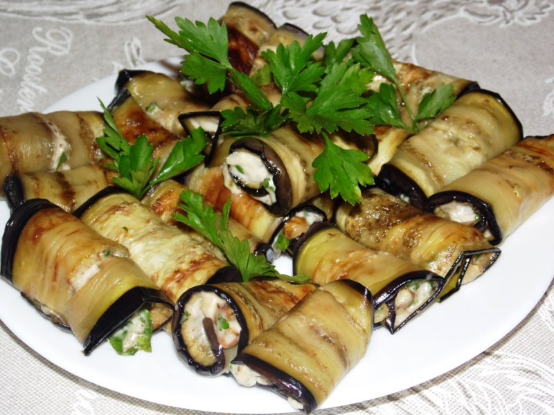 Баклажаны кружочками