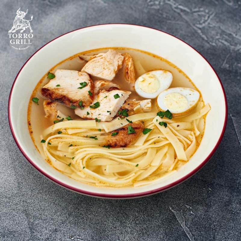 Куриная лапша