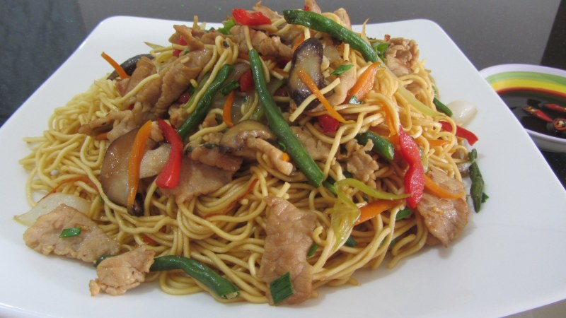 Анаком лапша морепродукты