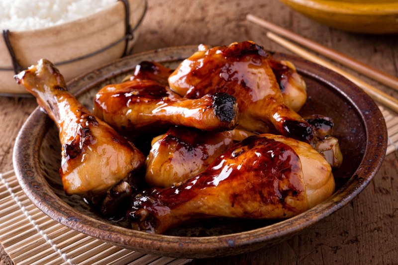 Куриные крылышки (в пряной глазури, BBQ, Чили-манго, )