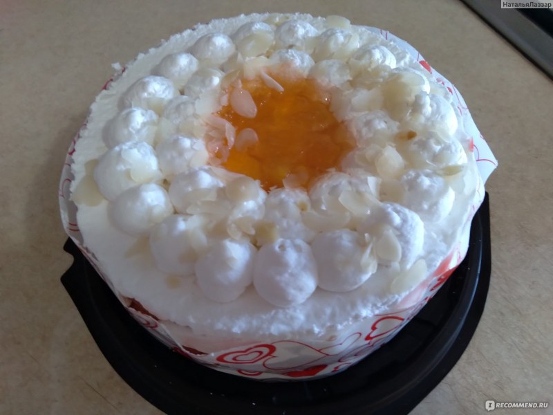 Торт с клубничным муссом