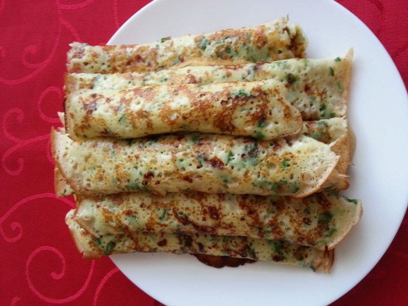 Блинный с зеленью