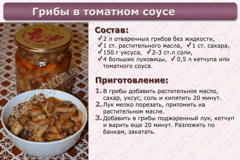 Рецепты на карточках
