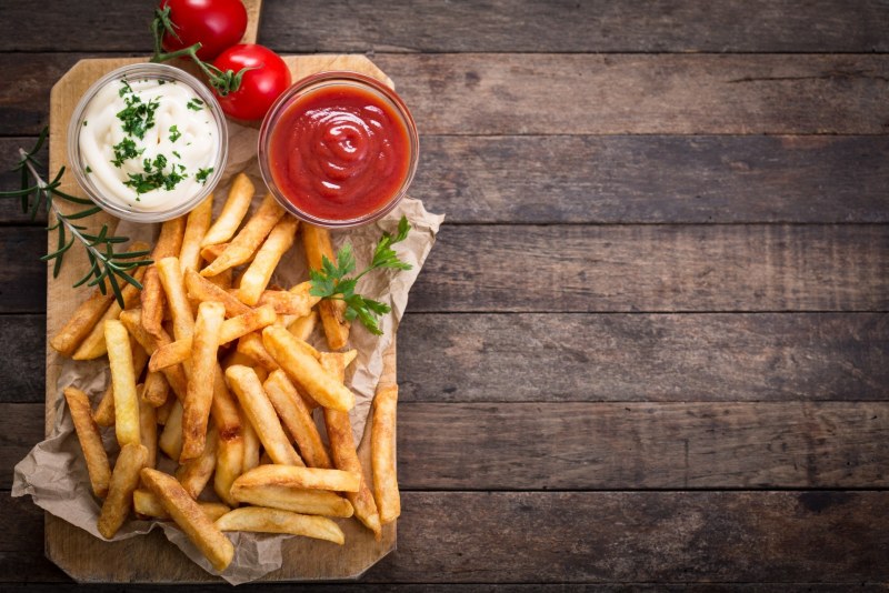Patates Kizartmasi (Elma dilim) / Potato Wedges
