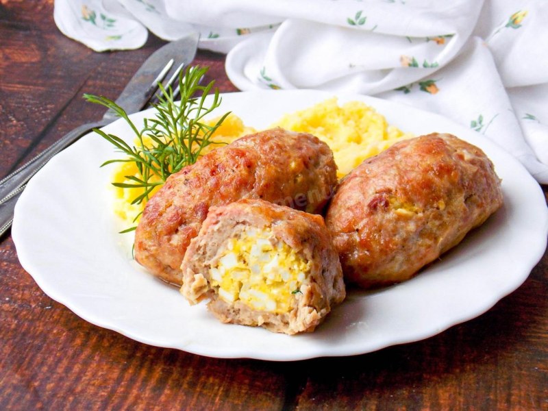 Зразы мясные с сыром