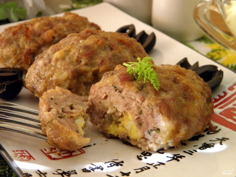 Блюда из фарша мясного