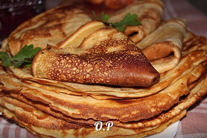 Блины гладкие