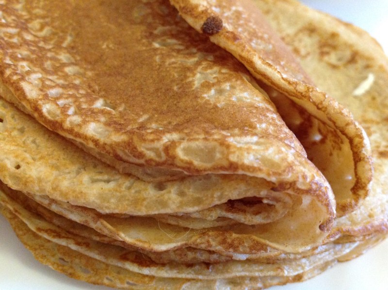 Блины с маслом