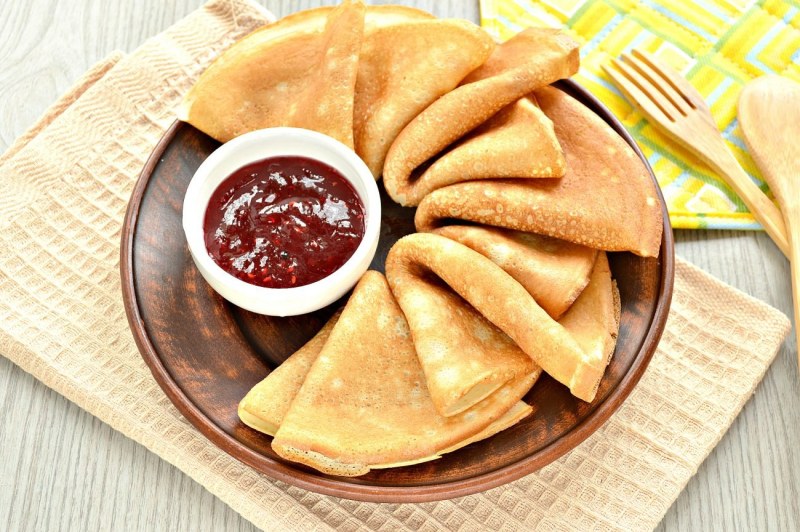 Лимонные блинчики