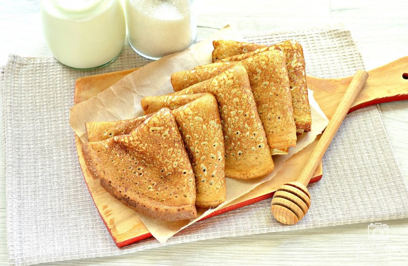 Блины на овсяной муке