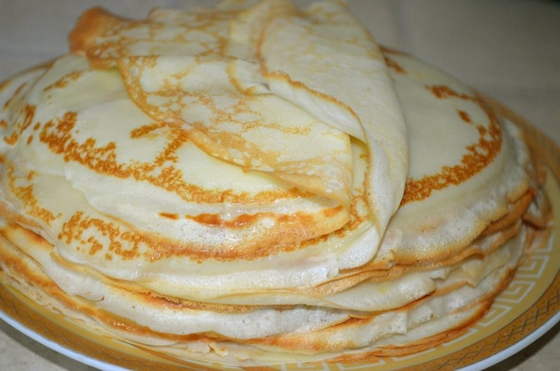 Блины из кукурузной муки