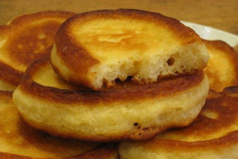 Оладьи с изюмом
