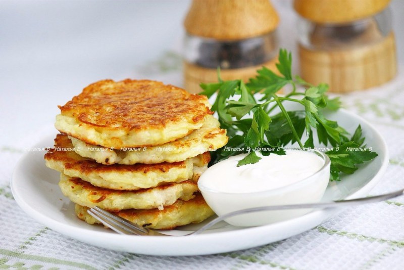 Оладьи с капустой
