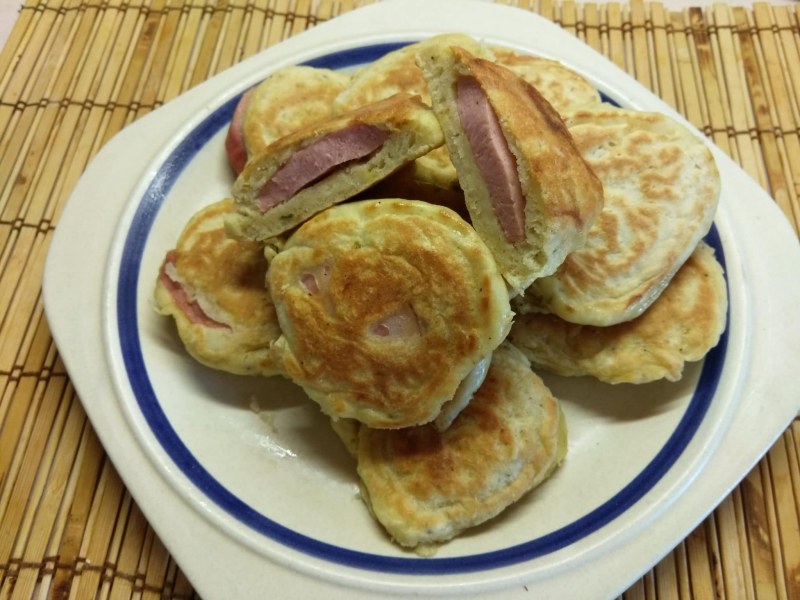 Сырные оладушки