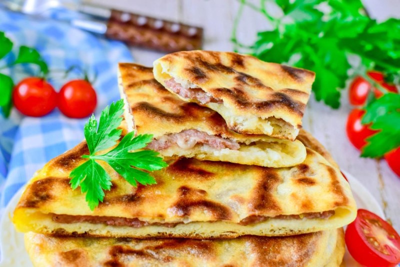 Осетинский пирог фыджин
