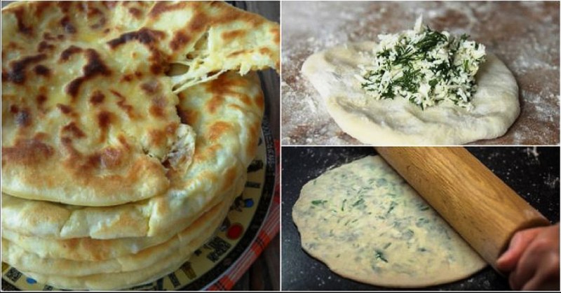 Дагестанский пирог чуду с мясом