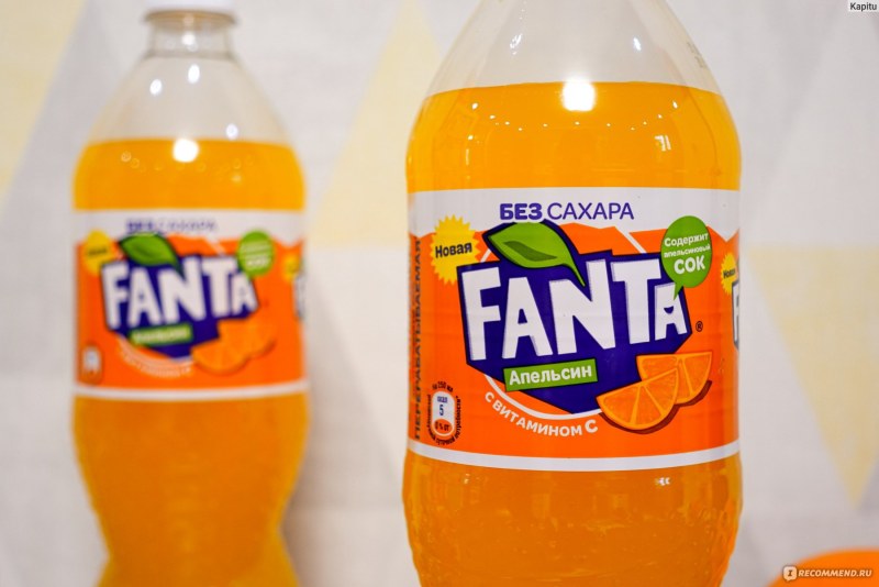 Fanta апельсин ПЭТ 900мл