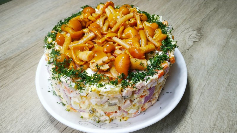 Красивые салаты
