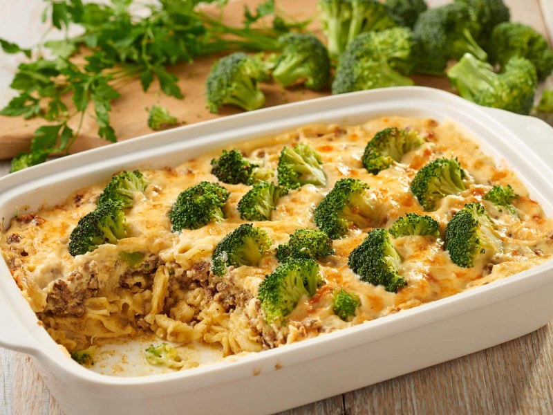 Куриная запеканка с овощами
