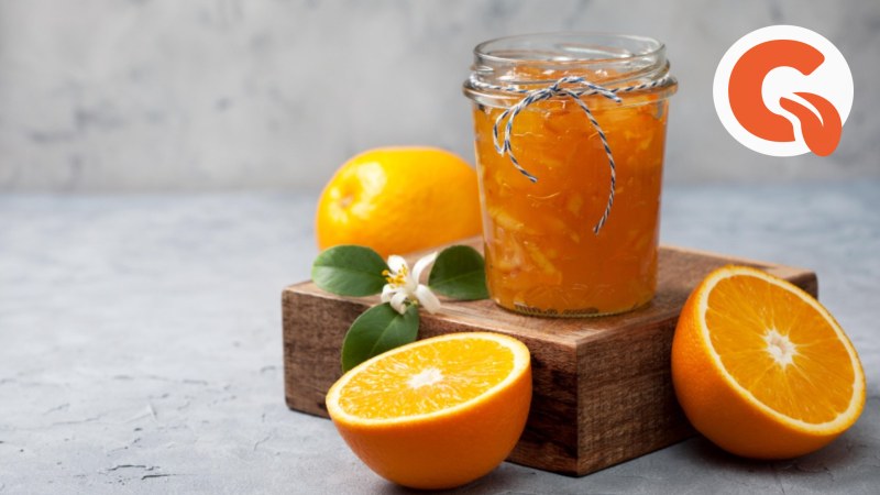 Желе в апельсиновых корках