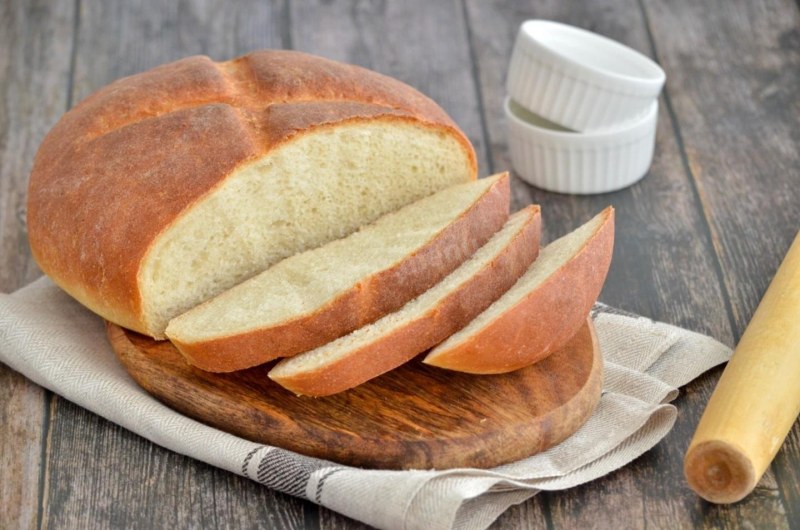 Хлеб подовый из пшеничной муки