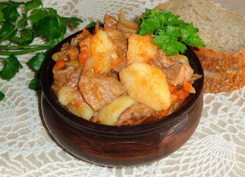 Бигус с картошкой