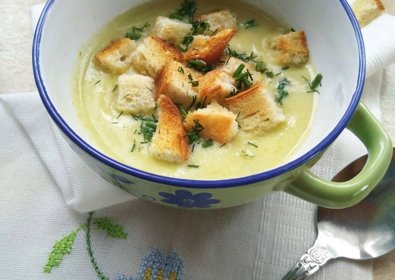 Грудка кубиками