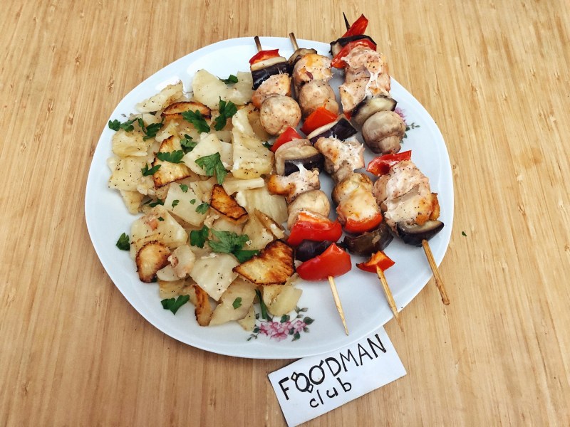 Шашлык из курицы