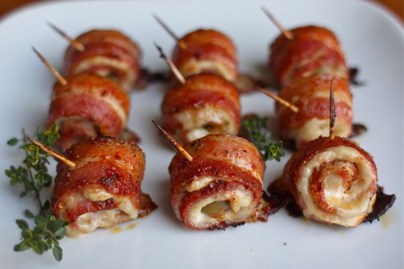 Куриный шашлык с ананасом