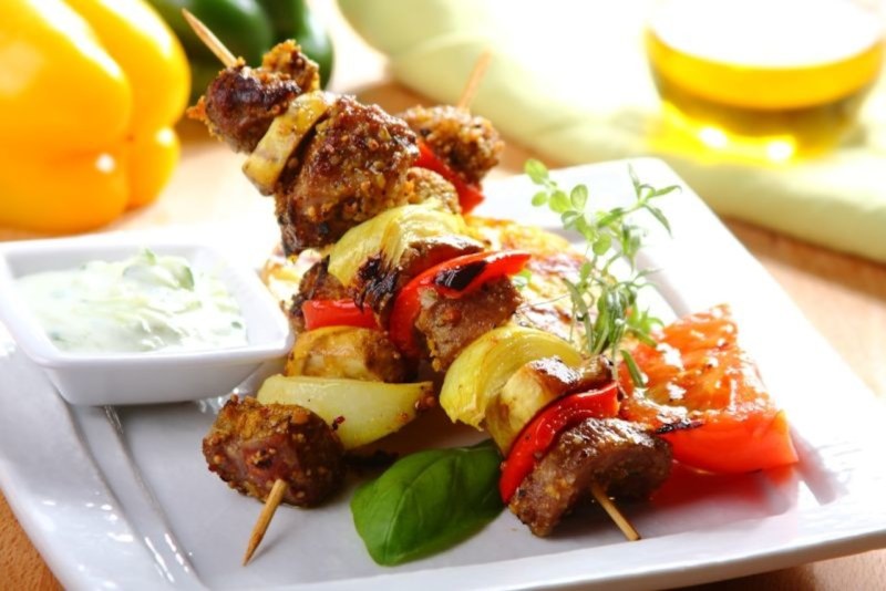Мини шашлычки для фуршета