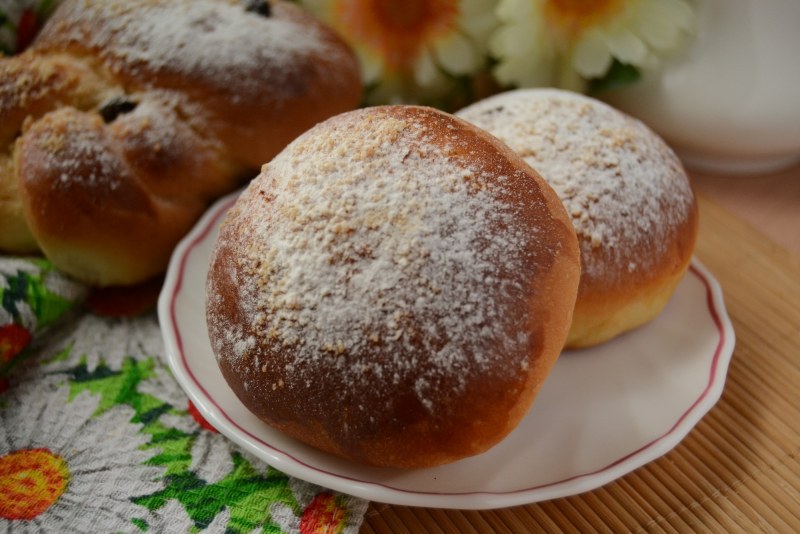 Несдобные булочки