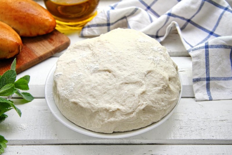 Продукты для приготовления дрожжевого теста