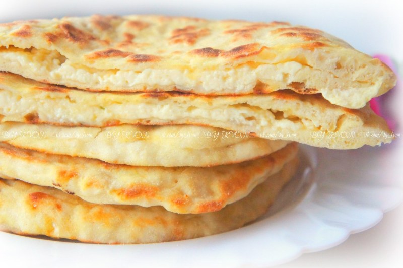 Лепешки с творогом