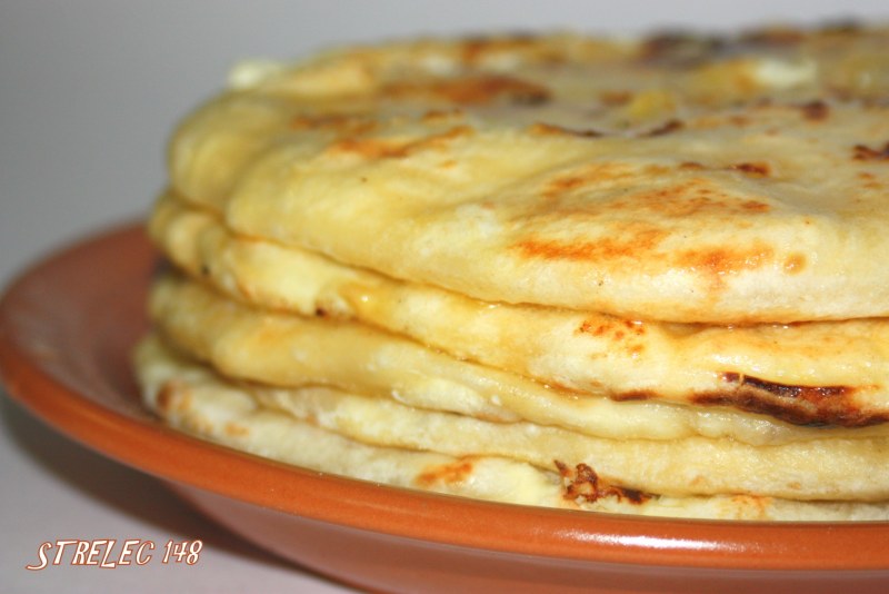 Лепёшки на сковороде