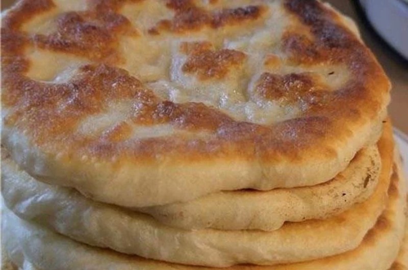 Лепёшки на кефире на сковороде