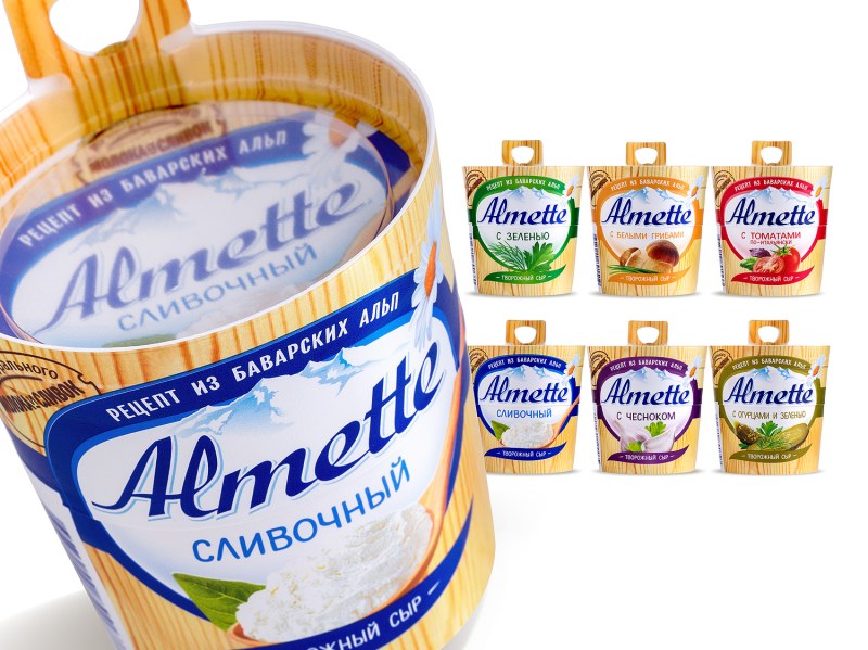 Сливочный сыр Almette