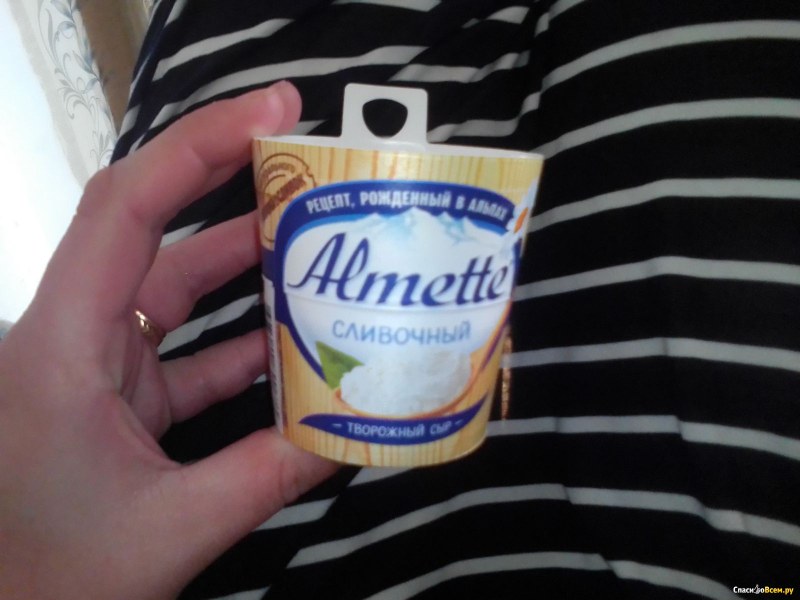 Сыр Almette творожный с зеленью 60%