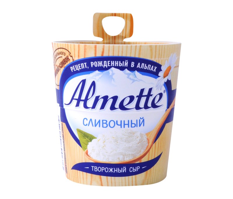 Творожный сыр Альметте легкий