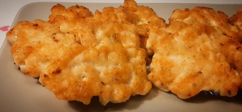 Рыбные оладьи