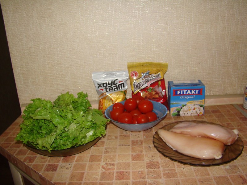 Цезарь с сыром фетакса
