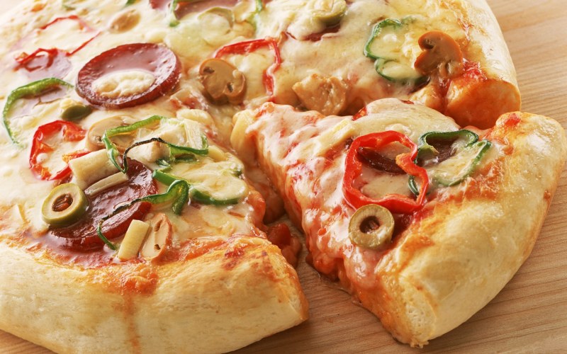 Пицца маринара с морепродуктами