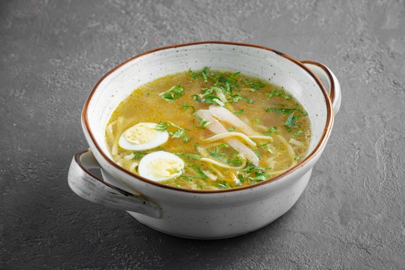 Куриное консоме