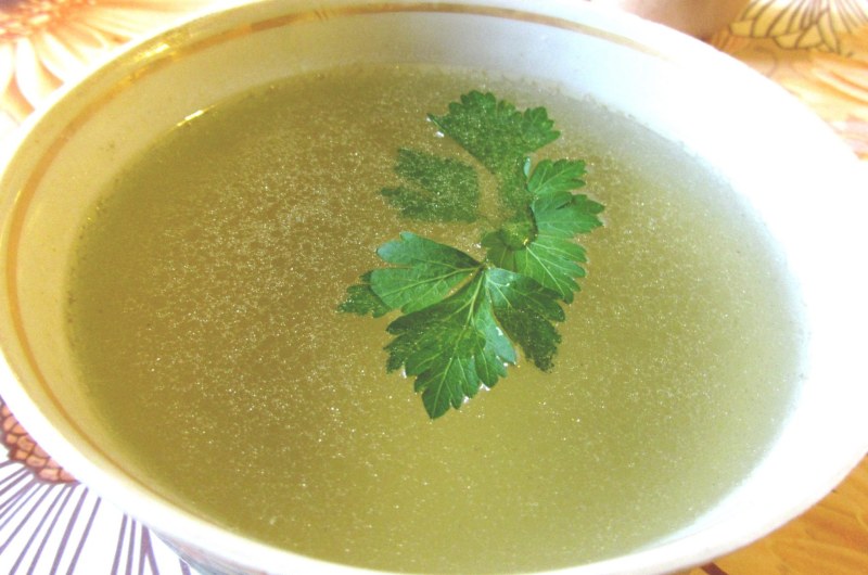Куриное консоме