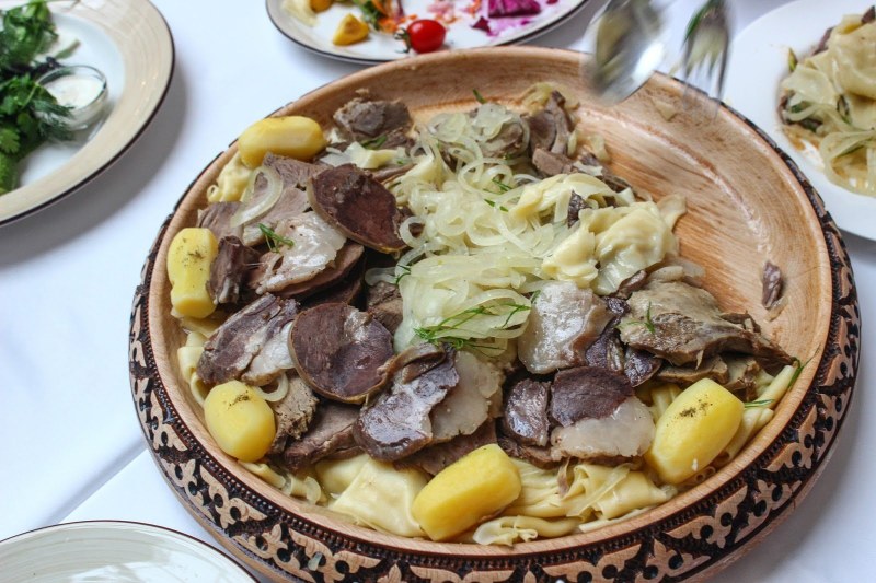 Казахская Национальная кухня бешбармак