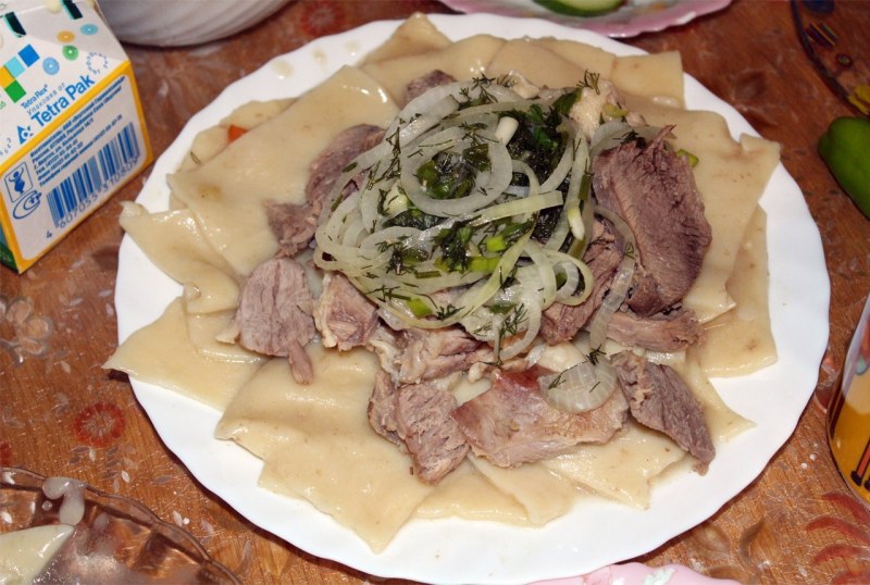 Татарская Национальная кухня бешбармак