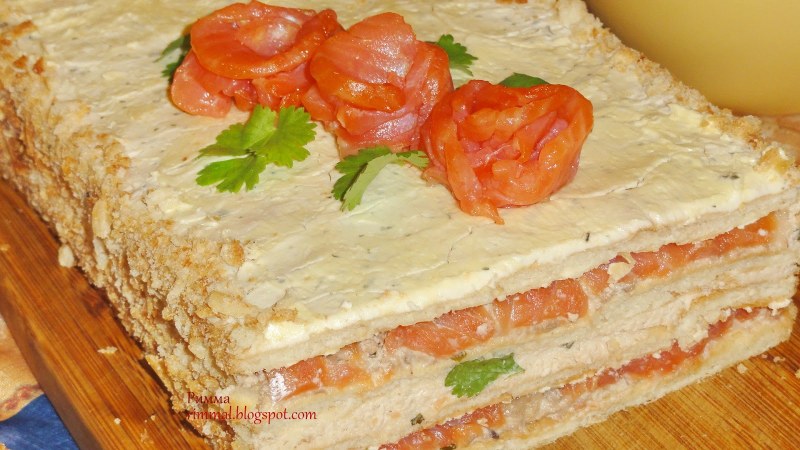 Закусочный торт Калинина Наталья