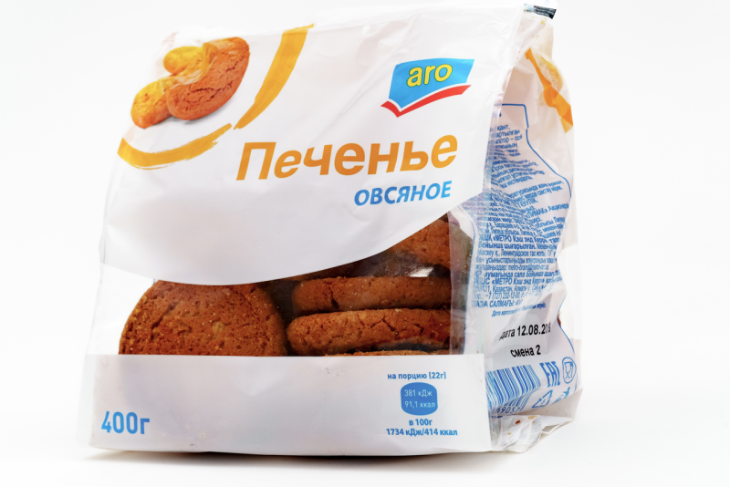Печенье овсяное 400г